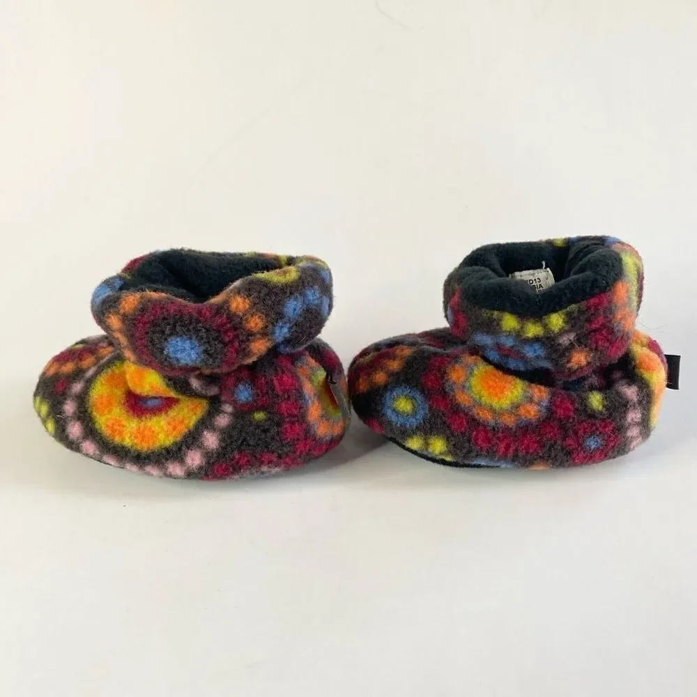 Acorn Slippers Booties Fleece Infant Baby 0-6 months Boys Girls Unisex